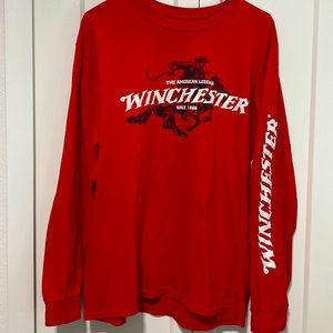Winchester Long Sleeve 💯% Cotton Tshirt |Size Large